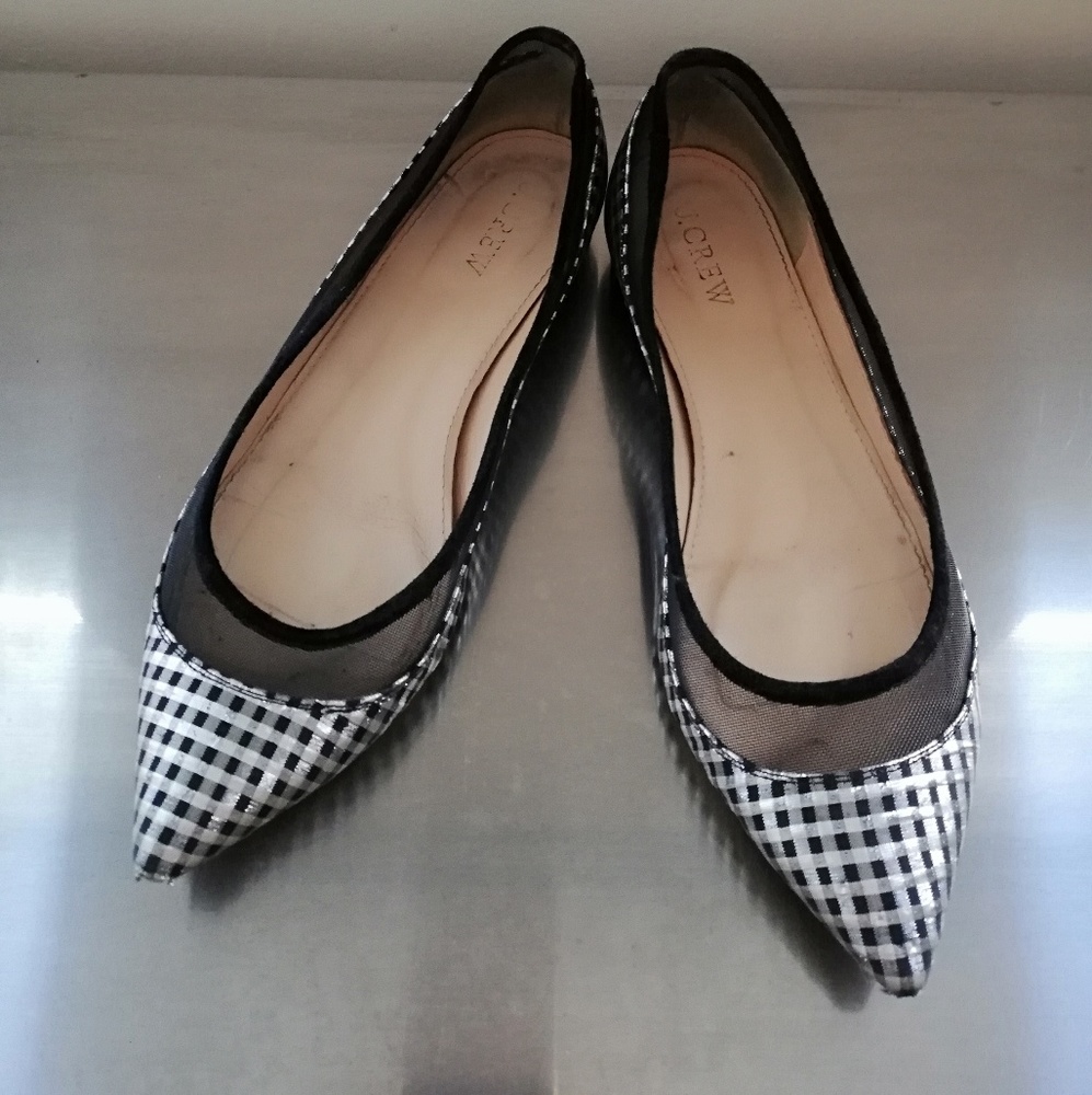 J Crew Pointed-Toe Flats 6.5